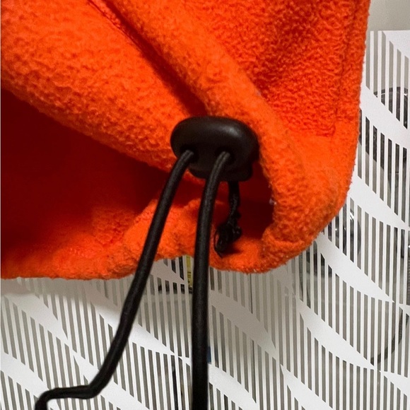 Auburn quarter zip fleece pull over with adjustable pull string - Picture 3 of 5